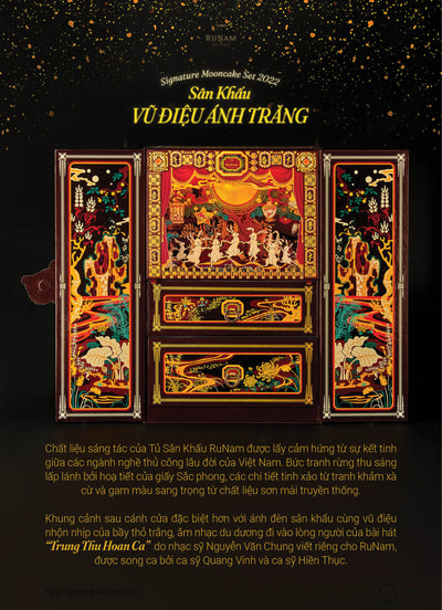 TỦ SÂN KHẤU "VŨ ĐIỆU ÁNH TRĂNG"